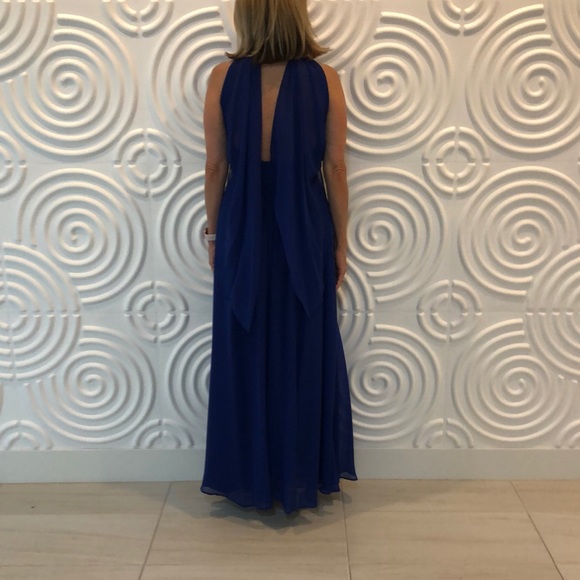 Royal blue Badgley Mischka gown - Picture 10 of 10